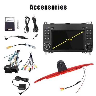 7" Autoradio Navi GPS+Rückfahrkamera Für Mercedes Benz viano Vito W639 NEU - Bild 1 von 4