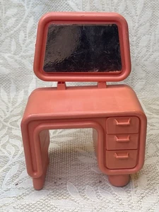 Mueble tocador vintage 1977 Mattel Barbie Pink Dream Collection muñeca - Imagen 1 de 7