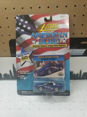 Johnny Lightning 1997 Chevrolet Camaro American Blue Series Nevada Highway... - Image 1 of 3