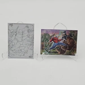 Limited Run Games Trading Card La Vendetta del Re Uccellino Argento #261 #262 - Foto 1 di 10