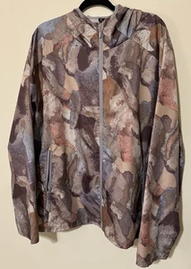 All in Motion Camo Windbreaker leichte packbare Jacke mit Kapuze Herren XXL - Bild 1 von 6