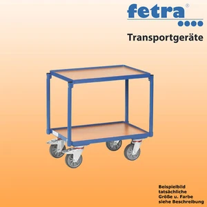 Fetra Eurokastenwagen, Etagenroller, Typ 13540, Tragkraft bis 250 kg - Bild 1 von 2