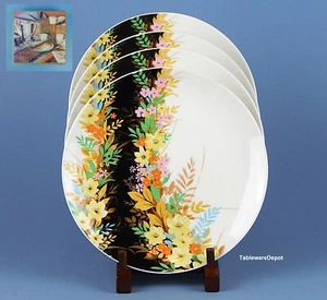 Mikasa SACHET, Set/s of 4 Luncheon Plates MINT/UNUSED Condition! Le Buffet W/Box - Picture 1 of 6