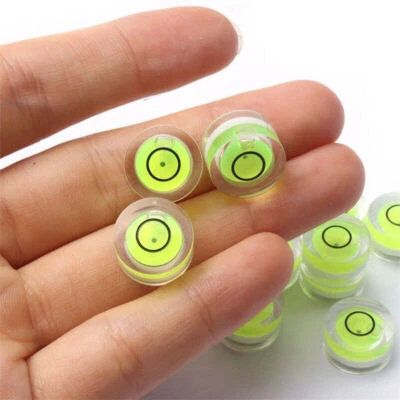 5pcs Precision Circular Mini Spirit Level Set Meter Bubble Horizontal Ruler Tool - Image 1 of 4