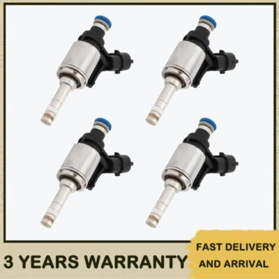 Комплект (4) топливных форсунок для 2007-2009 Mini Cooper 1,6 л с турбонаддувом 13537528351 - Изображение 1 из 4