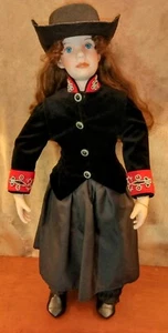Tanya Tucker Kendra 27" Porcelain American Country Doll Collection Hamilton VTG - Picture 1 of 16