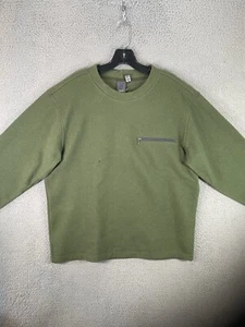 Pull Ibex homme vert moyen pull laine mérinos randonnée en plein air made in USA - Photo 1/17
