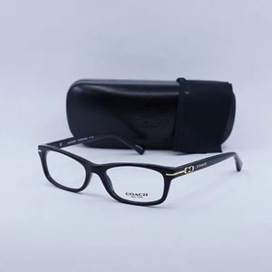 Coach HC6054 5002 Black 50mm Eyeglasses New Authentic - Picture 1 of 7