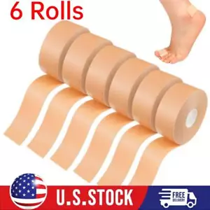 6 Rolls Adhesive Pads Blister Prevention Toe Tape Anti-wear Heel Pad Bandages - Picture 1 of 7