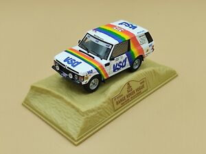 1/43 Range Rover Vogue #212 Rallye Raid Paris Dakar 1981 Metge/Giroux Norev M6