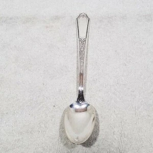 CUCHARA DE POSTRE ROGERS BROS PLATA 6" 1847 - Imagen 1 de 12