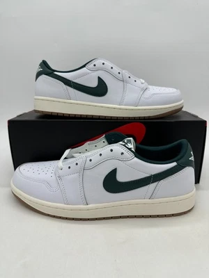 Air Jordan 1 Retro Bajo OG Para Mujer Talla 10.5 Para Hombre Talla 9 Blanco Verde CZ0775 133 Foto 1 de 4