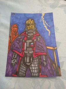 Drawing Emperor Darth Vader Anakin Skywalker Battlefront Royal Guard Star Wars - Picture 1 of 1