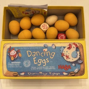 HABA Dancing Eggs Children Family Game - 2003 COMPLETE W/ Instructions - Picture 1 of 3
