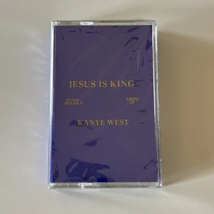 New Sealed - Ye Kanye West- Jesus Is King Cassette Sunday Service Hip Hop Gospel - Picture 1 of 2
