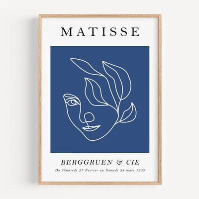 Matisse Retro Vintage Museum Art Poster Print A32_ - Image 1 of 4