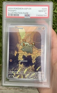 Pokemon Surging Sparks Phanpy 205 PSA 10 - Picture 1 of 2