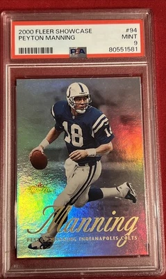 2000 Fleer Showcase - Peyton Manning #94 PSA 9 - Image 1 of 4
