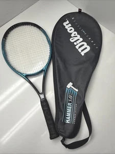 Wilson Hammer System 5.0 Dual Taper Beam Tennis Racket 110” 4 1/2 w Strings - Picture 1 of 13