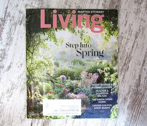 Martha Stewart Living Magazine April 2021 Step Into Spring Flower Garden - Picture 1 of 4