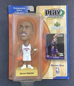 2000 Upper Deck Vince Carter Playmakers RAPTORS Bobble Head With Card Series 1 - Bild 1 von 3