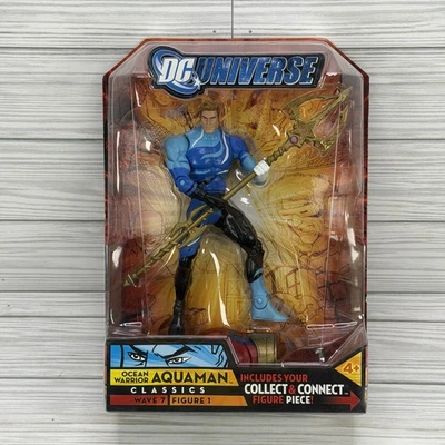 2008 DC Universe Ocean Warrior Aquaman Classics Wave 7 Figura 1 Atom Smasher Foto 1 de 4