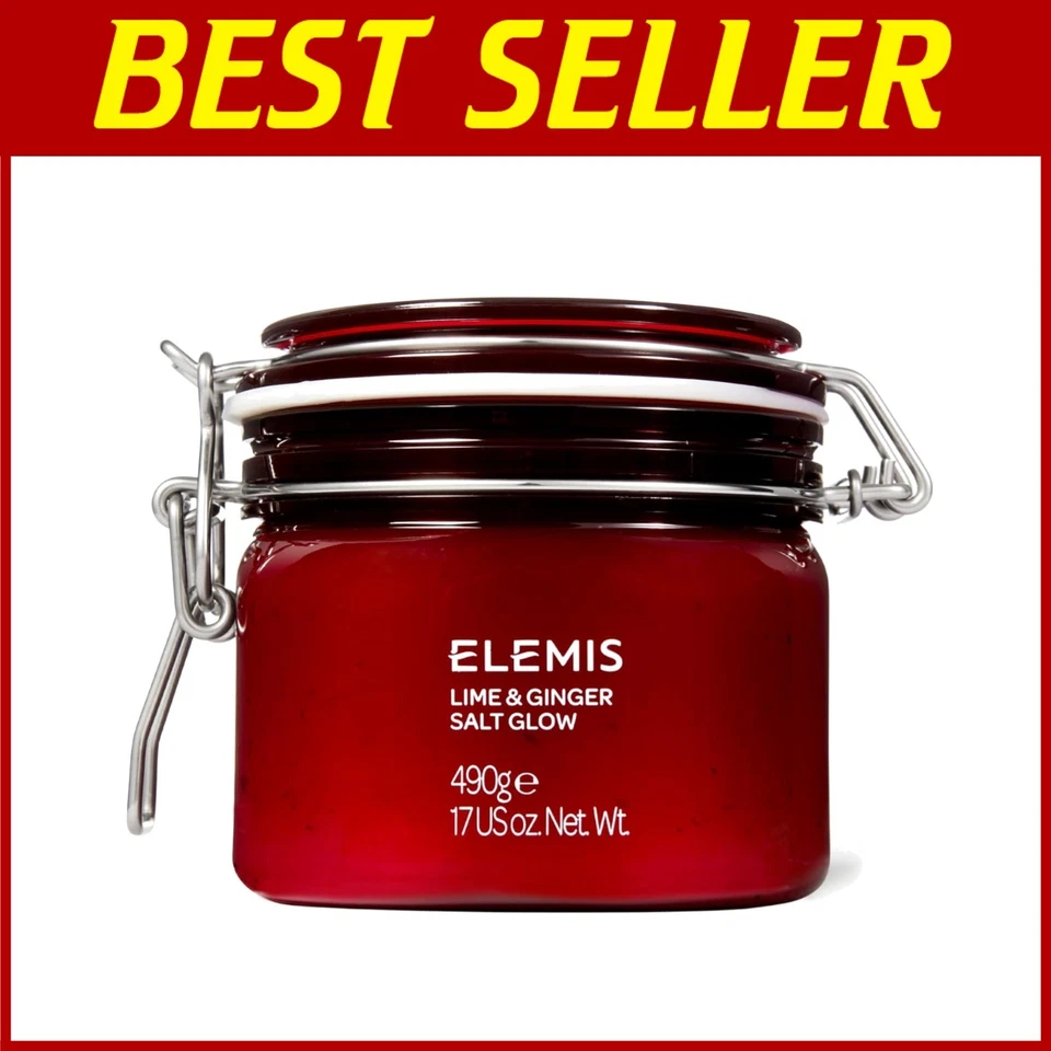 Invigorating Lime & Ginger Scrub - Skin Revitalizing Salt - Image 1 of 4