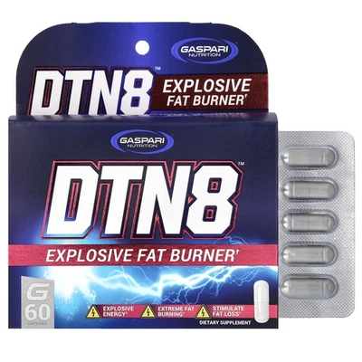 DTN8, Explosive Fat Burner, 60 Capsules - Image 1 of 2