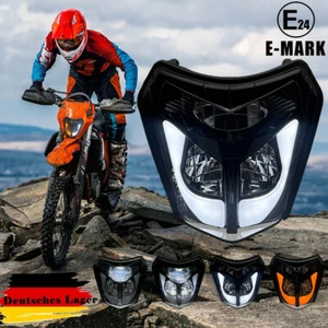 Faro LED E24 DRL intermitente Hi/Lo para KTM SMC-R 690 EXC XCW 250 350 450 500 - Imagen 1 de 15