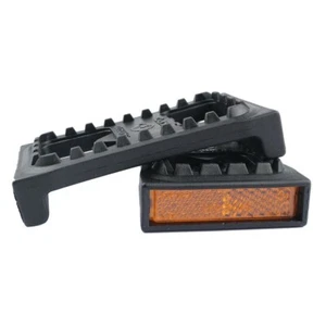 Shimano SM-PD22 SPD Cleat Flat Pedal Adapter Paar mit Reflektor M540 M520 M780 - Bild 1 von 7