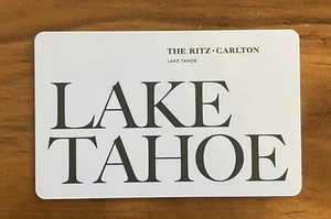 The Ritz Carlton Lake Tahoe California Hotel Room Key Card - Collectible - Picture 1 of 2