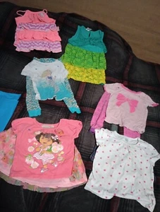 6- 2 Piece Outfits/Sets--3T Girls Lot #6 - Picture 1 of 24