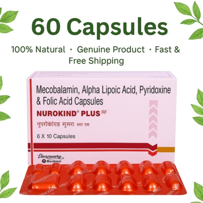 Nurokind Plus Cápsulas para la Salud Nerviosa | 6 Tiras x 10 Cápsulas | Envío Gratis Foto 1 de 3