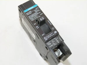 Siemens BQD160 1p 60a 120/277v Circuit Breaker NEW 1-yr Warranty - Picture 1 of 1