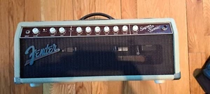 Fender Super-Sonic 22 2-Ch. 22W Head w/FootSwitch!+Cover!+Reverb! FREE SHIPPING! - Picture 1 of 13