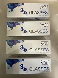 PASSIVE 3D Glasses For LG 3D TV X 4 - NEW & SEALED