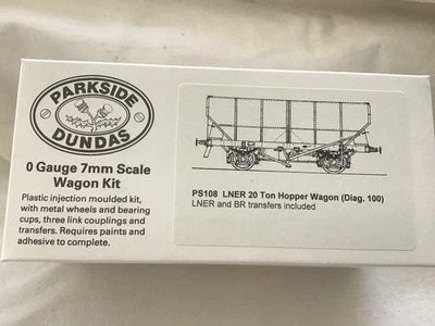 PARKSIDE DUNDAS O GAUGE PS108 LNER 20 TON HOPPER WAGON - UNBUILT - Image 1 of 3