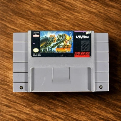 SNES: Alien vs. Predator (Super Nintendo, 1993) Video Game Cartridge ONLY - Image 1 of 4