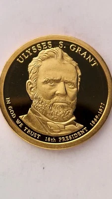 2011-S United States Proof, Presidential Series, Ulysses S. Grant - Image 1 of 2