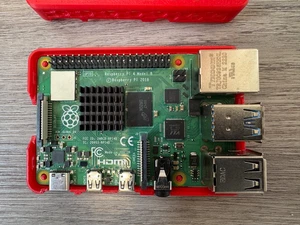 Raspberry Pi 4 - Model B - 4GB RAM with 3D Printed Case - Afbeelding 1 van 3