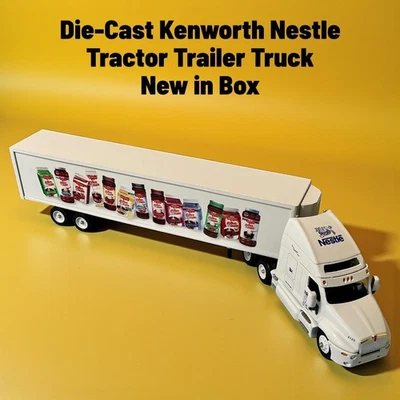 Die-Cast Kenworth Nestle Coffee Mate Creamer Winross Tractor Trailer - Image 1 of 4