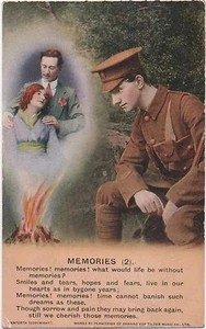 POSTCARD SONG CARDS Memories (2) - Foto 1 di 1