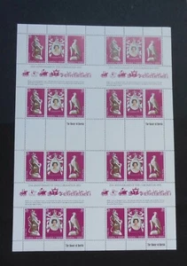 Samoa 1978 25a Ann Coronación hoja completa montada como nueva - Imagen 1 de 1