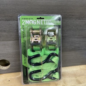 Fusion Grip 2 Magnetic Hook Ratchet Tie Down 1” x 16’ Brand New - Picture 1 of 3