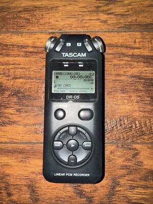 TASCAM DR-05 Stereo Handheld Digital Linear PCM Recorder - Image 1 of 2