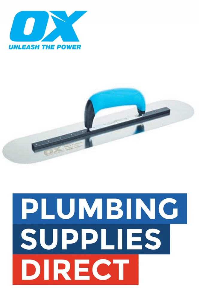 OX Tools Pro 450mm / 18" Pool Finishing Trowel Rigid OX-P015818