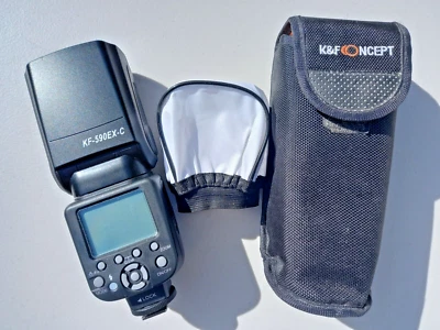 K&F Concept KF590EX-C TTL Flash for Canon - Image 1 of 4