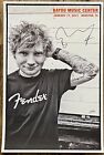One Of A Kind- Ed Sheeran Signed 2013 Bayou Music Center Promo Poster-Jsa Letter