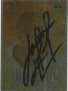 DARREN HUCKERBY SIGNED LEEDS FUTERA FANS SELECTION TRADING CARD+COA - Picture 1 of 1