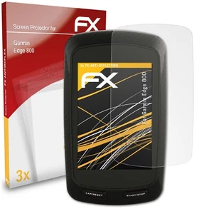 atFoliX 3x Protezione Pellicola dello Schermo per Garmin Edge 800 opaco&antiurto - Foto 1 di 9
